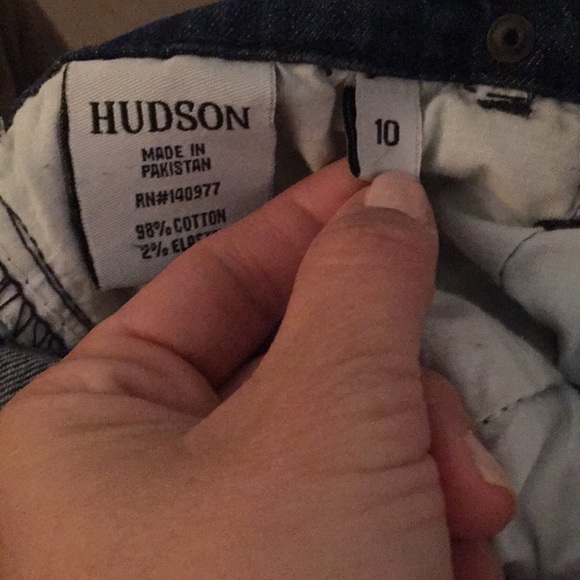 Hudson girls size 10 Blue crush jeans - Picture 5 of 8